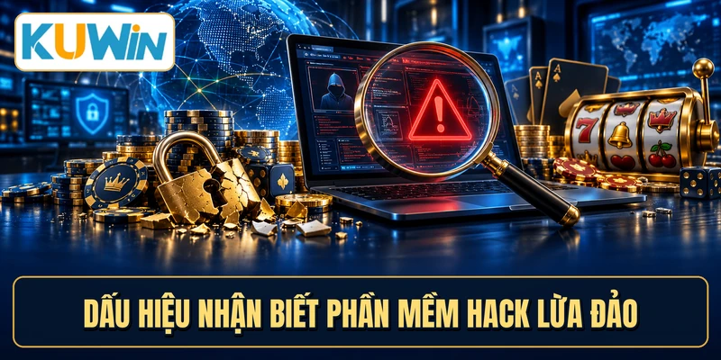 Dấu hiệu nhận biết phần mềm hack lừa đảo