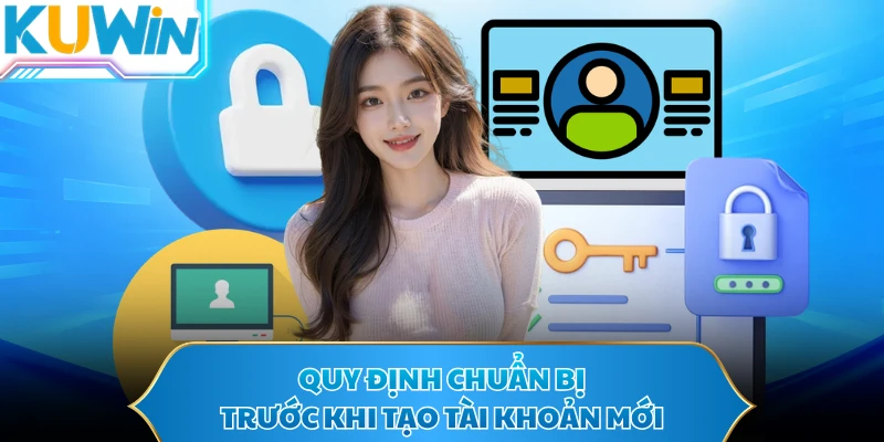 Quy định chuẩn bị trước khi tạo tài khoản mới